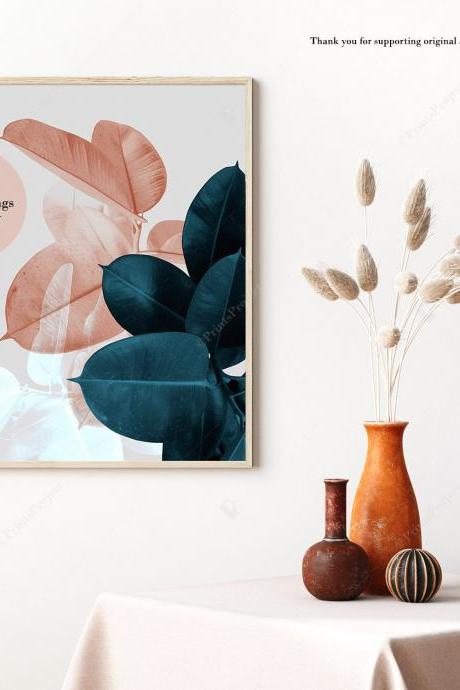 24 Sheets 3d Floral Nail Art Stickers Decals Decorations Stamping Pink Flowers Design